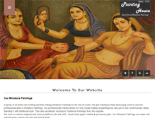 Tablet Screenshot of paintinghouseonline.com